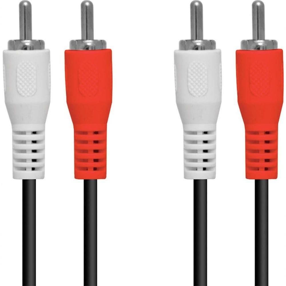 Cabo 2 Rca X 2 Rca 1.5 Metros - 2rca-15 - Pc - 10