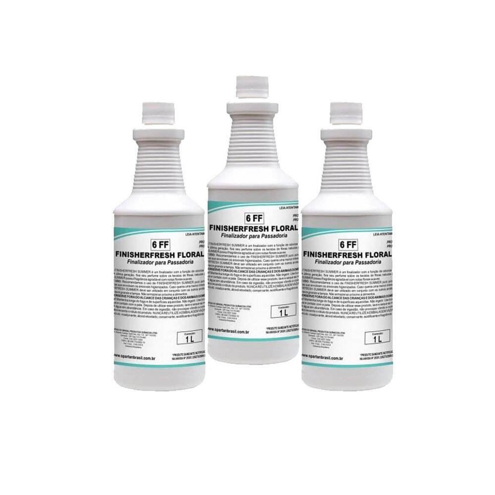 Passador De Roupas Spartan Finisherfresh Summer 1 L Kit 3