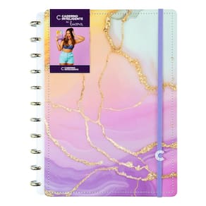 Caderno Inteligente Ci By Luara Aurora Tamanho A4 Grande Capa Dura Disco Universitário Escolar Folha Destacável 90g