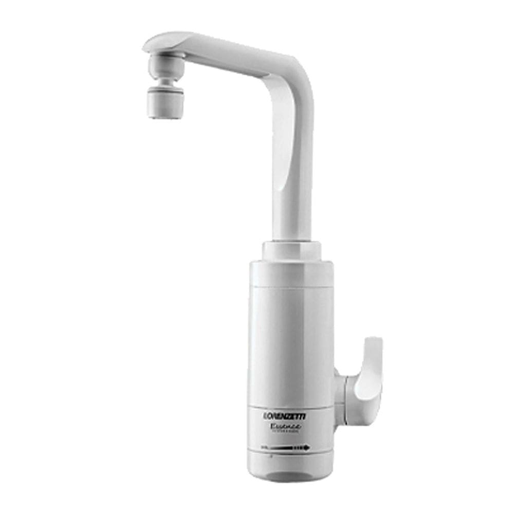 Torneira Elétrica Essence 220V 5500W Branca Parede Lorenzetti
