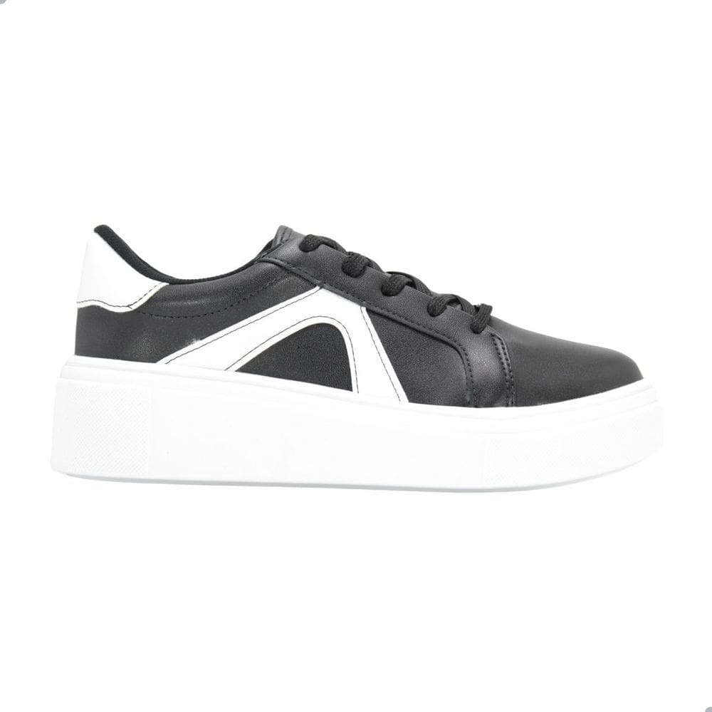 Tênis Casual Vizzano Preto/Branco
