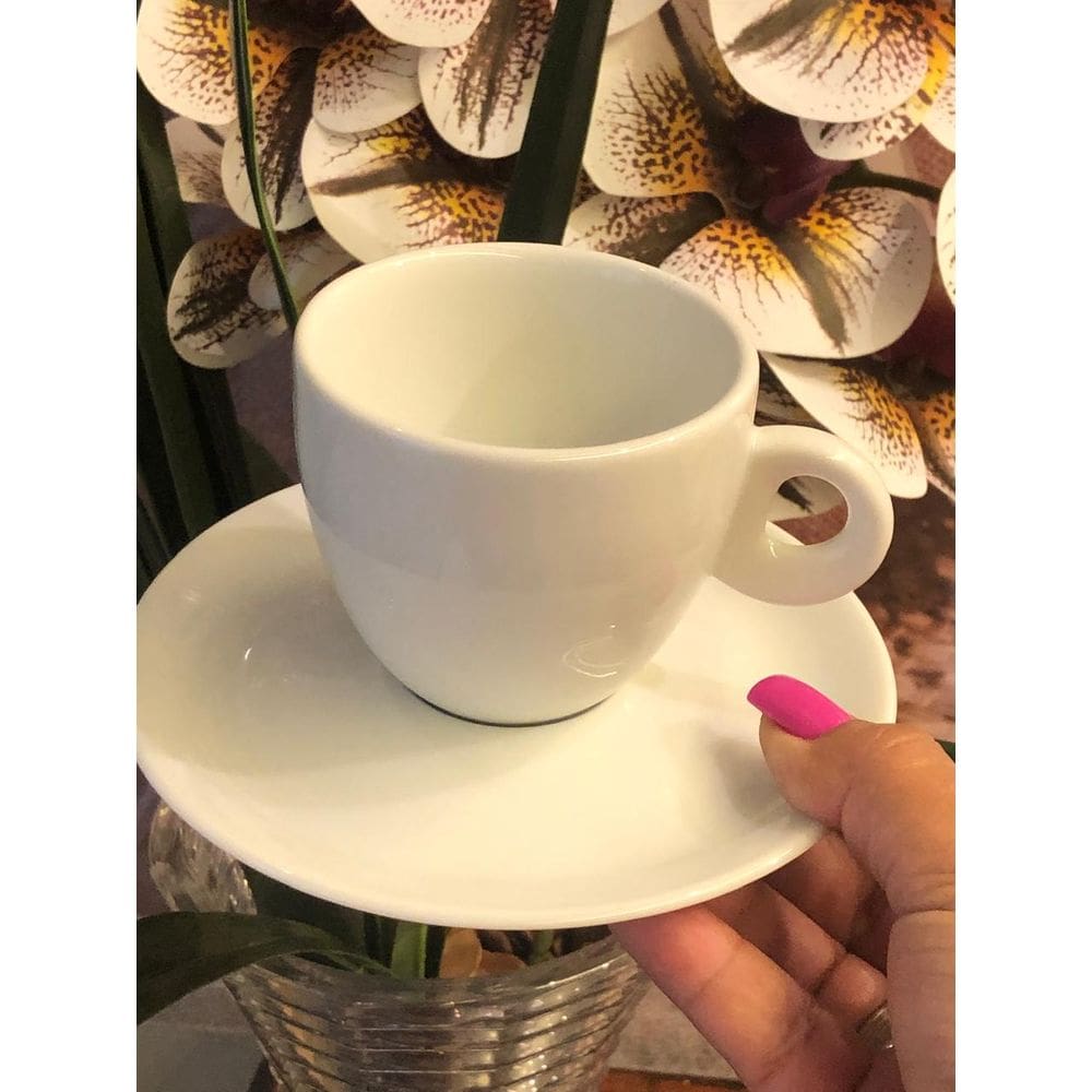XICARA SOFIA CHA C/Pires  200ML- SCHMIDT