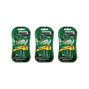 Aparelho De Barbear Bic Comfort 3 L4P3 Pele Sensivel-Kit 3Un