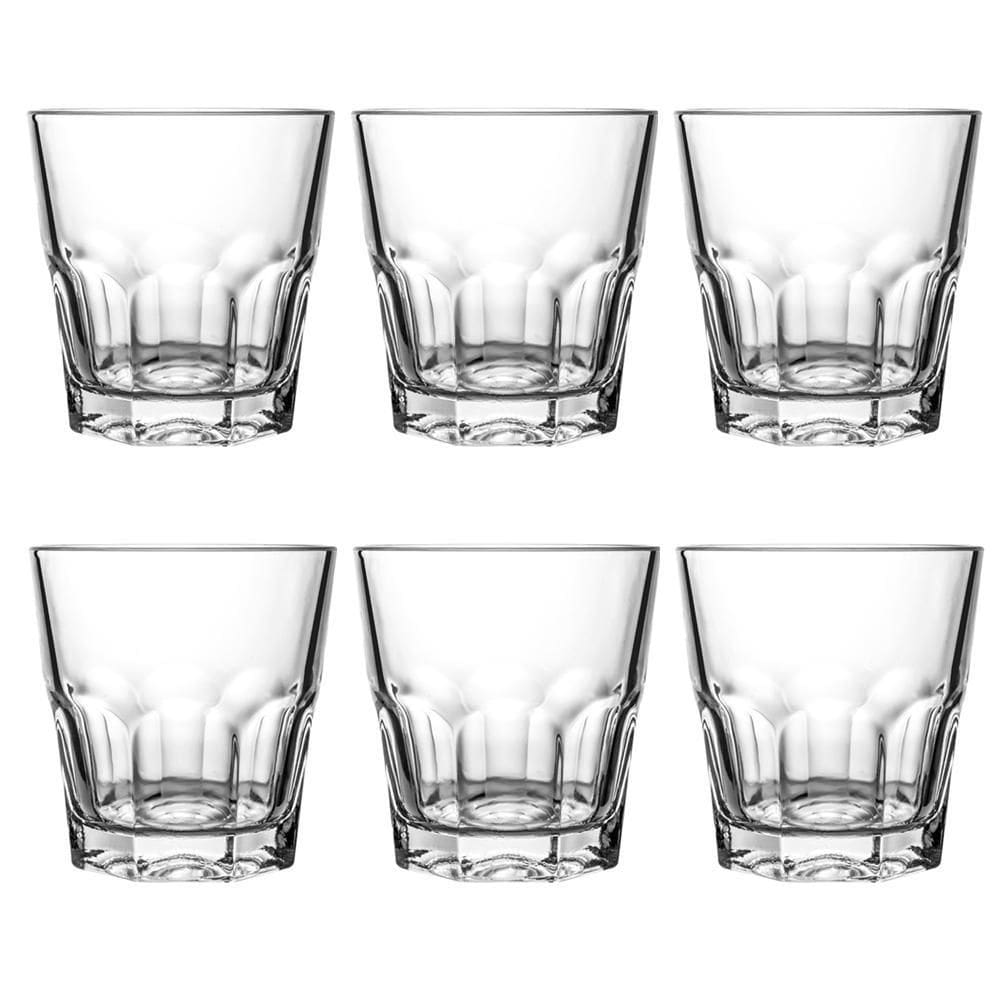 Conjunto 6 Copos Vidro Casual 300Ml Class Home