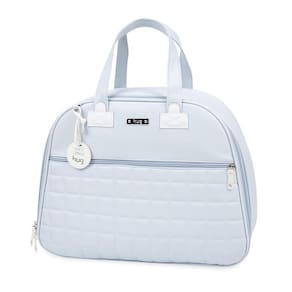 Bolsa Maternidade Quadriculada Azul Xg - Hug