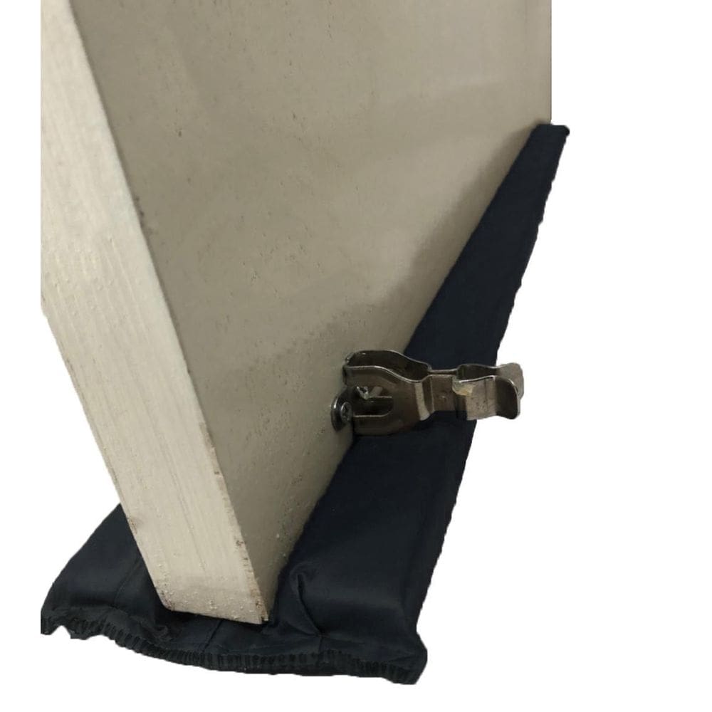 Protetor Veda Porta Rolinho Preto 80Cm