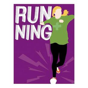 Kit 10 Placas Running 36X46
