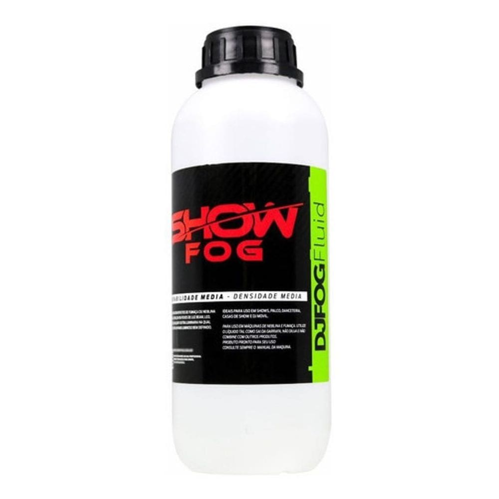 Liquido Fumaça 1 Litro Morango Linha Dj Show Fog