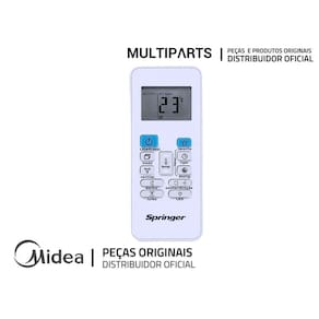 Controle Remoto Ar Split - 2033550A8750 Midea - 42Rnqa09S5