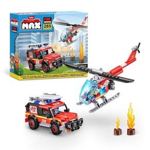 Blocos De Montar Max City Fire Rescue 265 Peças