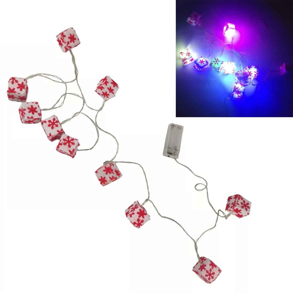 Pisca Pisca Natal Natalino Caixa Presente Leds Decoraçao Empresa Casa Janela Empresa Iluminaçao Casa Comemoraçao