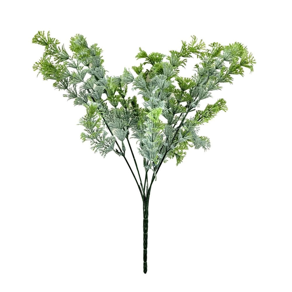 Planta Artificial Erva Doce 34X12Cm Buquê Realista