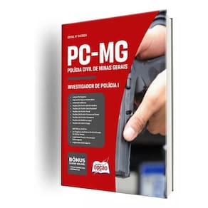 Apostila Pc Mg 2024 - Investigador De Polícia I