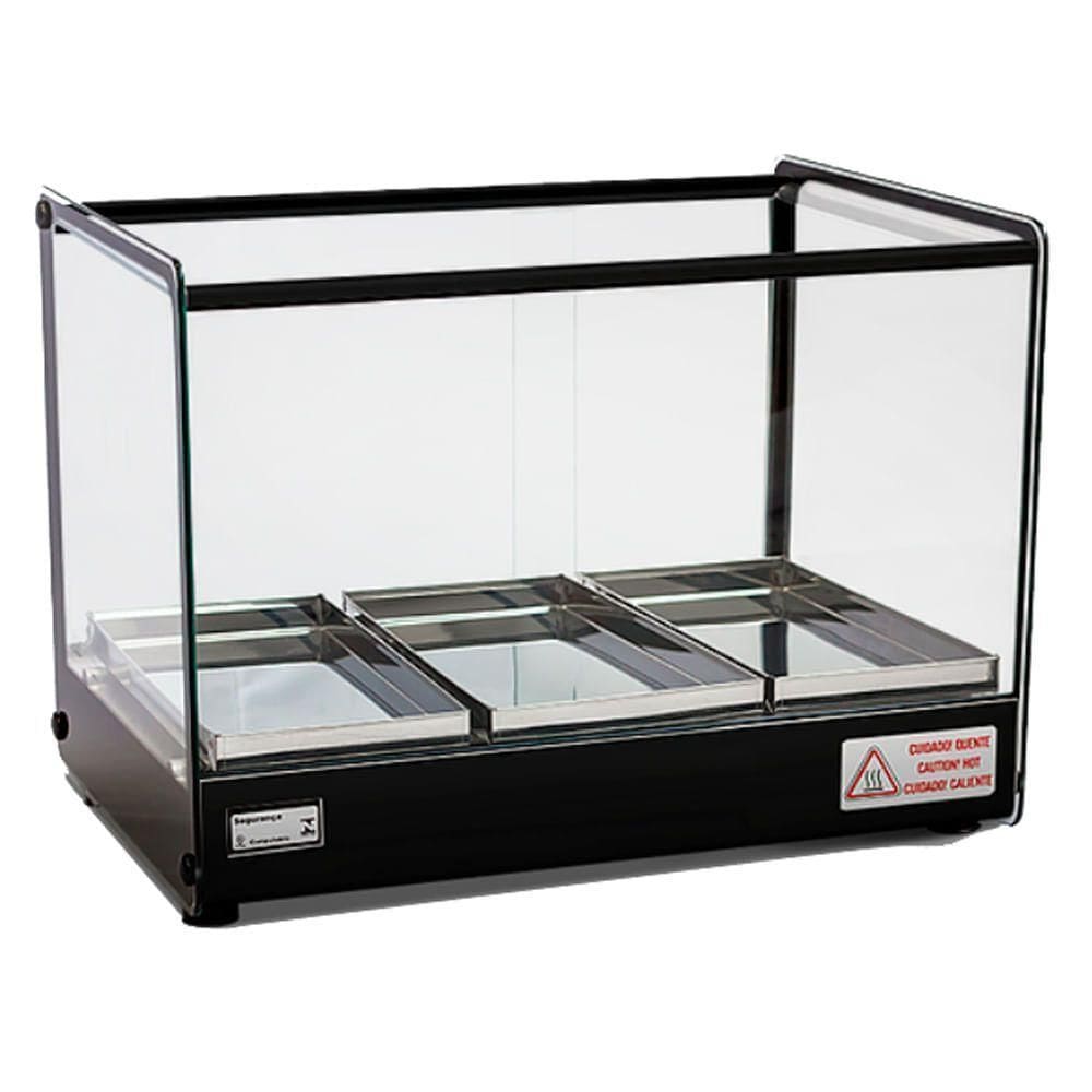 Estufa Evr 3 Bandejas Perfil Preto 127V - Titã