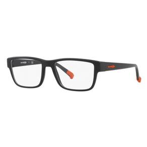 Armação Arnette Masculino District Preto/Laranja An7165 54