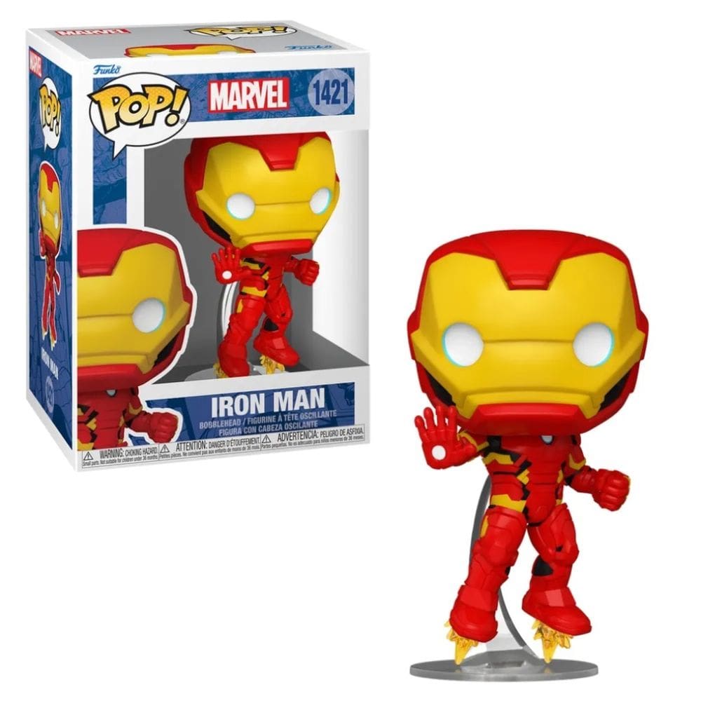 Funko Pop Marvel Classic Iron Man Homem de Ferro 1421