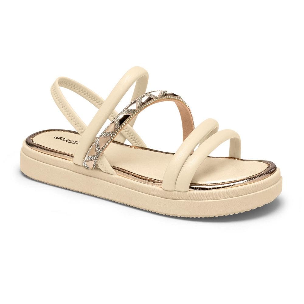 Sandália Feminina Mississipi Flatform Tiras Trançadas