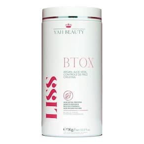 Mascara De Alisamento Escova Btox Yah Bealty C/Formol Terapy