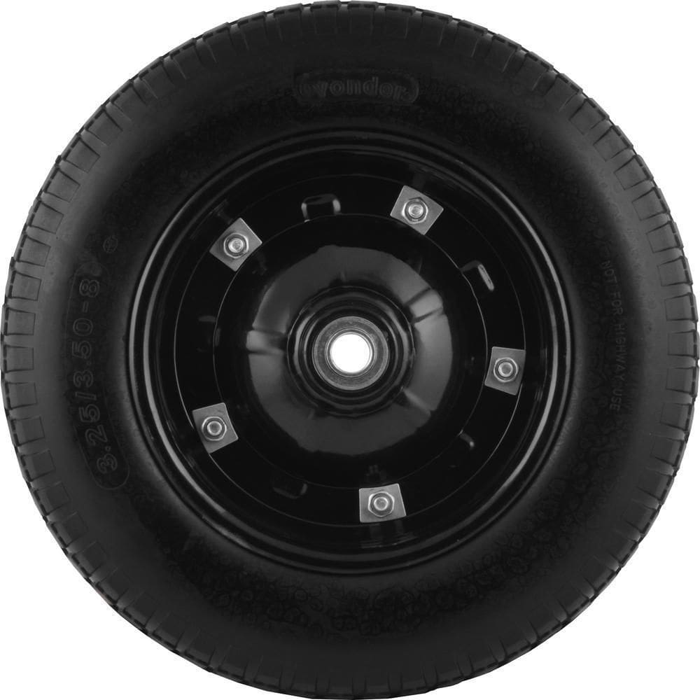 Roda Completa Com Pneu Maciço Furo De 3/4 - Vonder