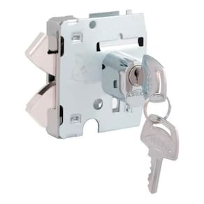 Fechadura Para Blindex Vidro Porta De Correr Oval