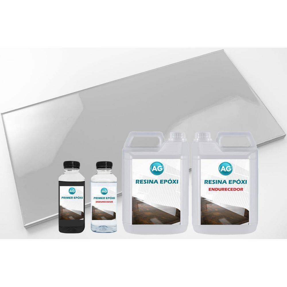 Kit Bancada de Cor Sólida por M - Primer e Resina Epóxi AG