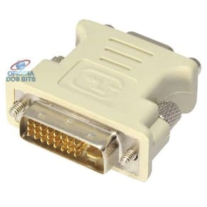 Adaptador Conversor Dual Link 24+5 Pinos Dvi-I M X Vga F