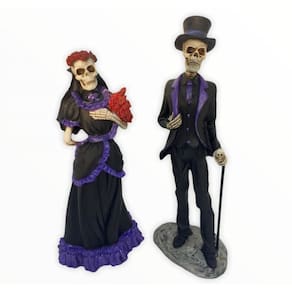 Casal Exú E Pomba Gira Grandes Em Resina - Escolha O Modelo