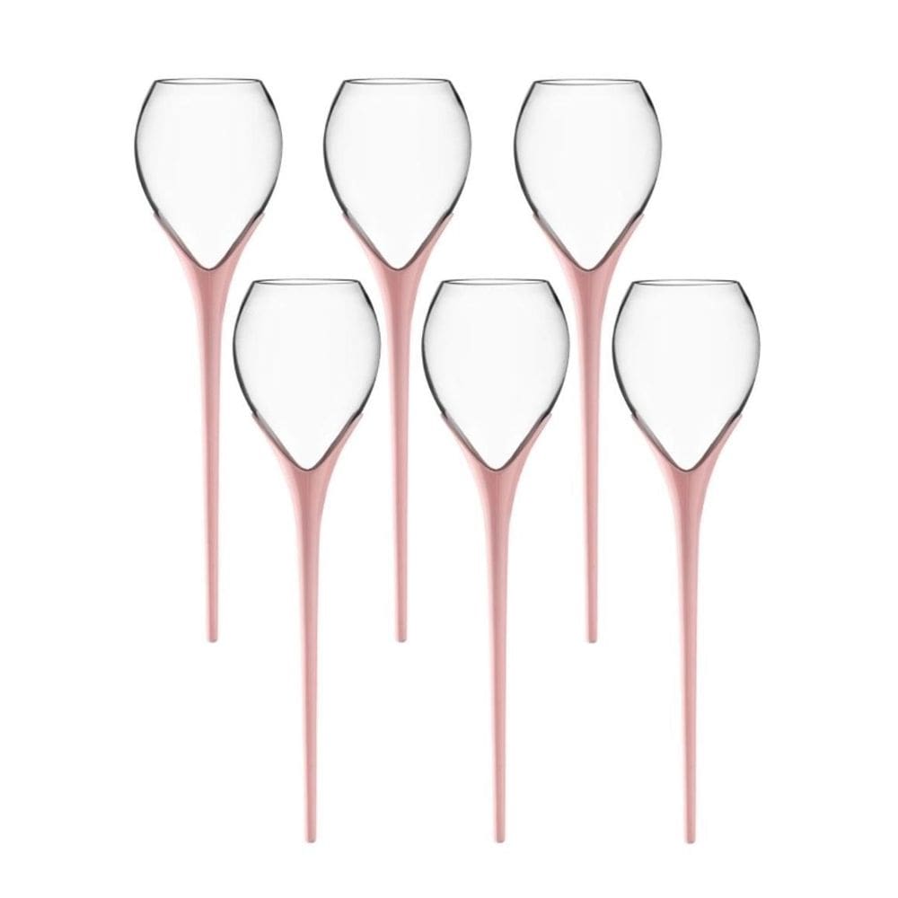 Kit 6 Taças Beach Queen Boccatti 520Ml Drinks Na Areia Praia