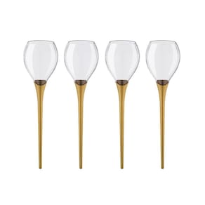 Kit 4 Taças Beach Queen Boccatti 520Ml Drinks Na Areia Praia