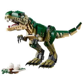 Bloco de Montar – Creator 3 em 1 – T. REX - 626 peças - LEGO