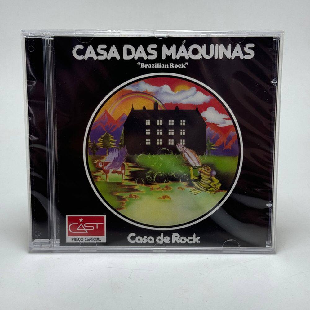 Cd Casa Das Máquinas - Casa De Rock