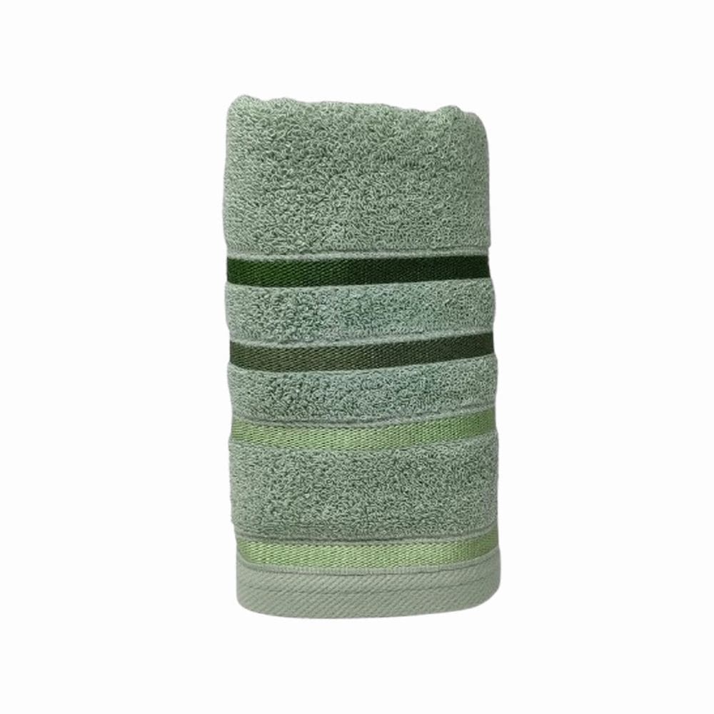Toalha de Rosto Teka Premium Lumiere Verde Claro 100% Algodão