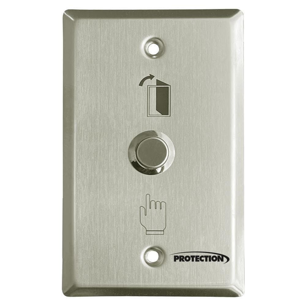 Botoeira Acionadora Em Aço Inox Para Fechadura Pt-697