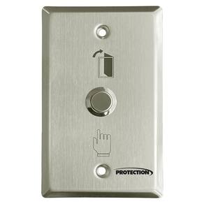 Botoeira Acionadora Em Aço Inox Para Fechadura Pt-697