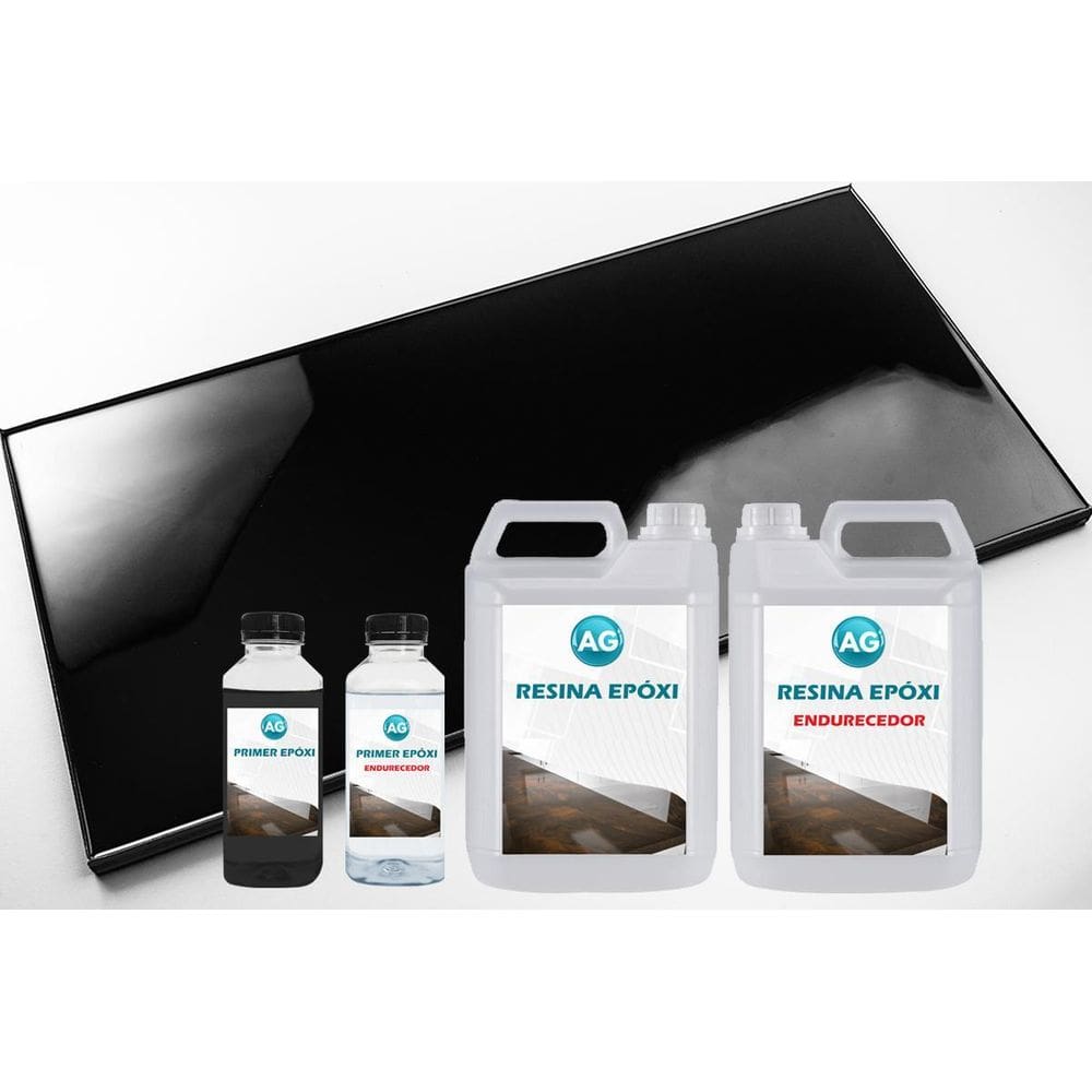 Kit Bancada de cor Sólida por M - Primer e Resina Epóxi AG