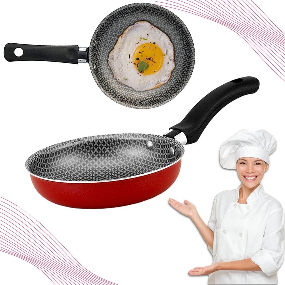 Frigideira Francesa Antiaderente Ovo Omelete 14cm