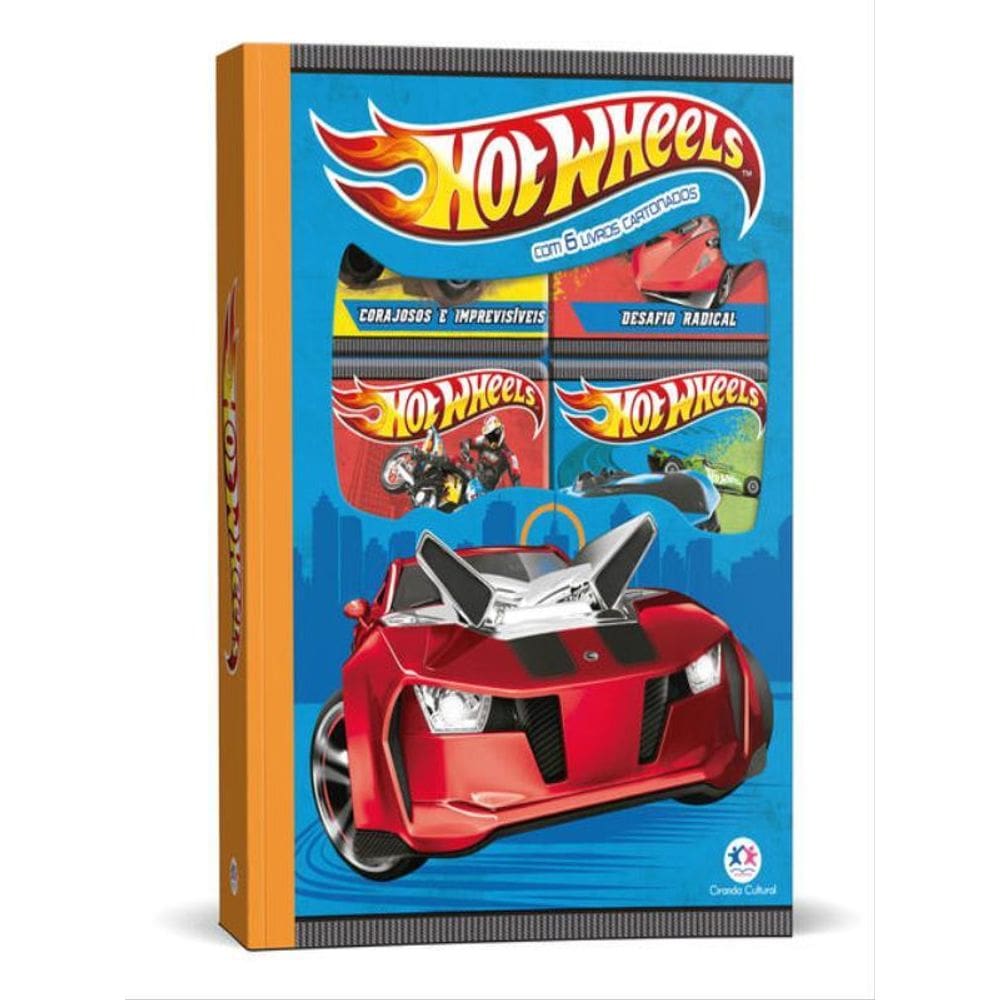 Hot Wheels - Box 6 Minilivros