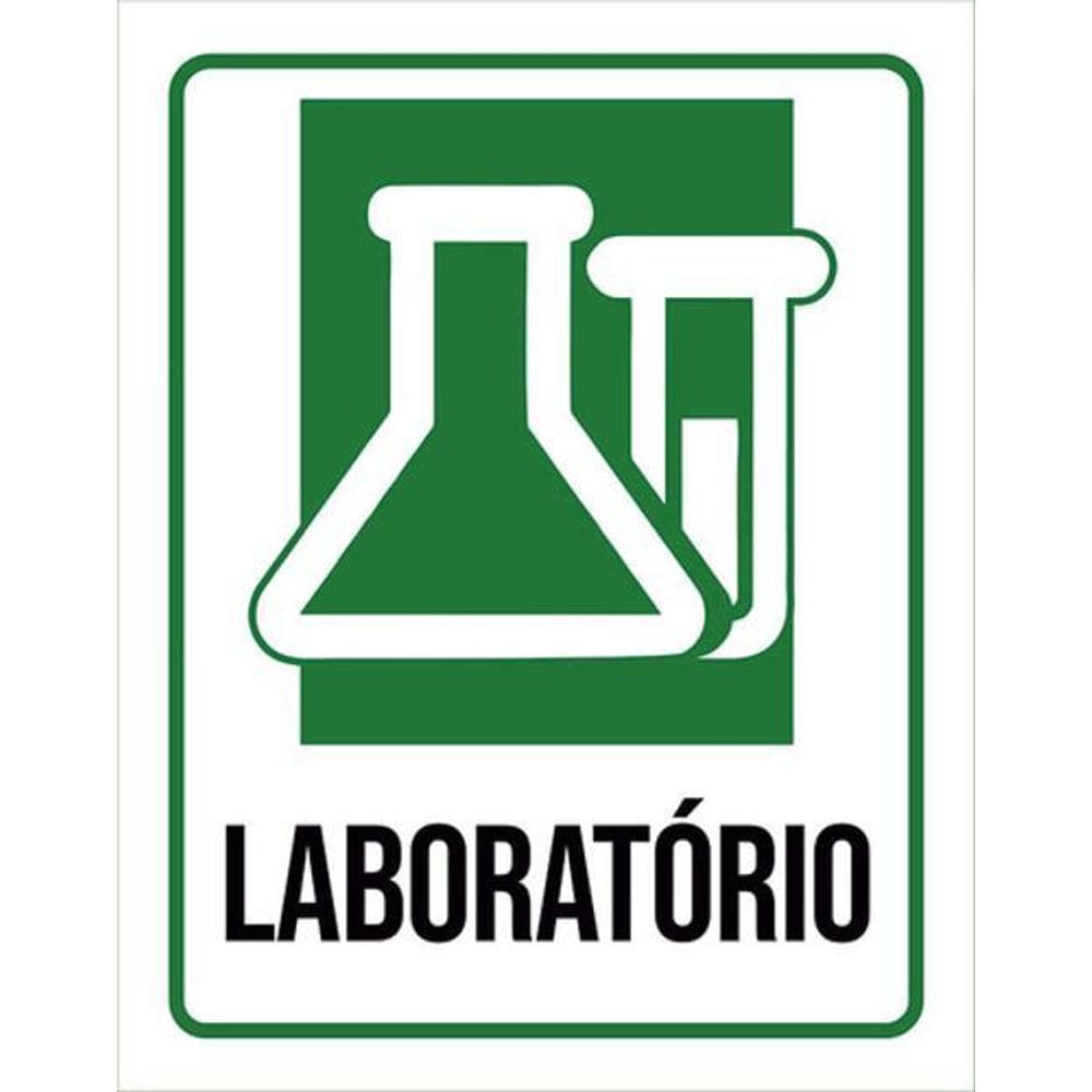 Kit 5 Placas Hospitalar Laboratório 36X46