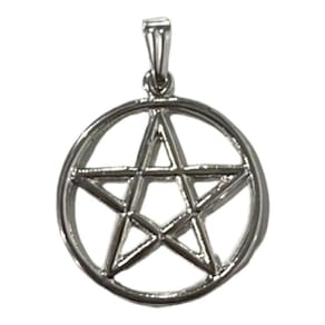 Pingente Pentagrama Amuleto Proteção Metal- Escolha O Modelo