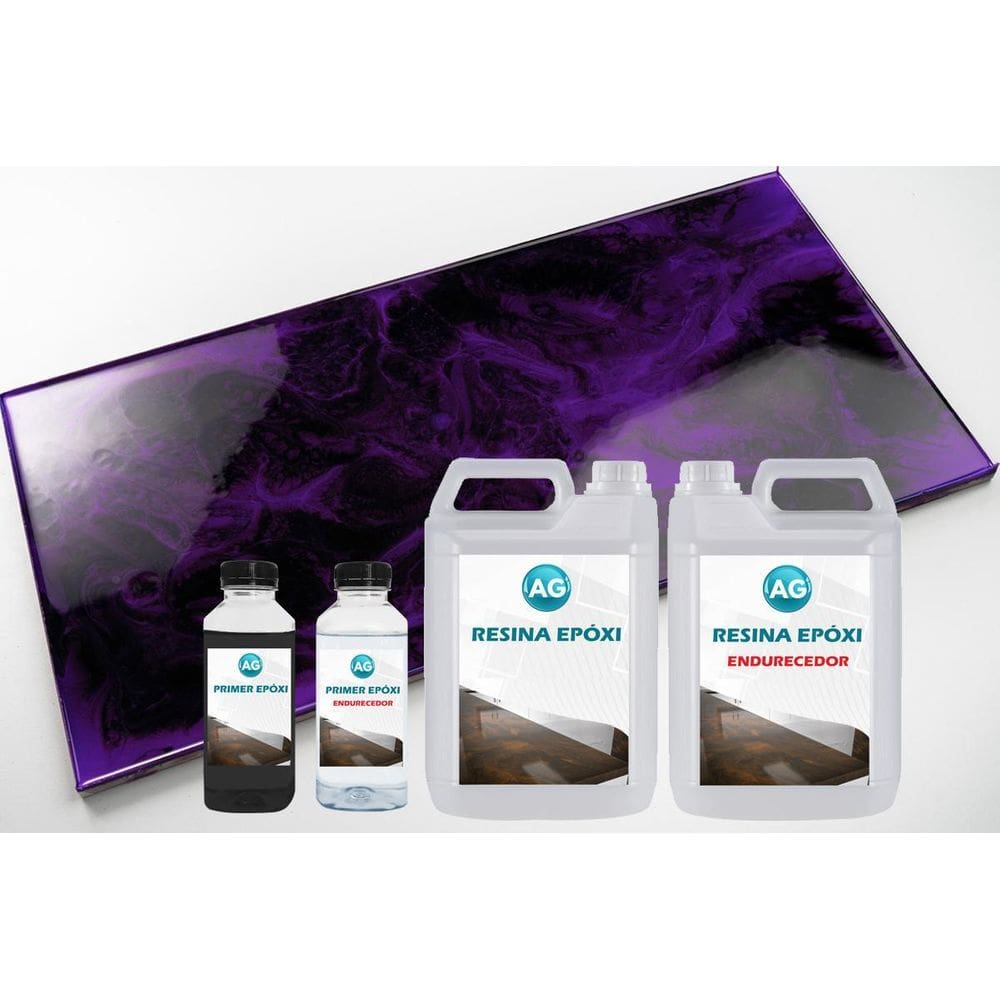 Kit Bancada Metálico - Primer e Resina Epóxi AG - Versátil