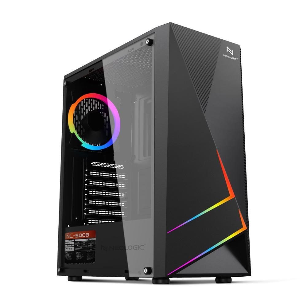Pc Gamer Intel I3 10100F 16Gb Rx 550 2Gb Ssd 120Gb, 500W 80