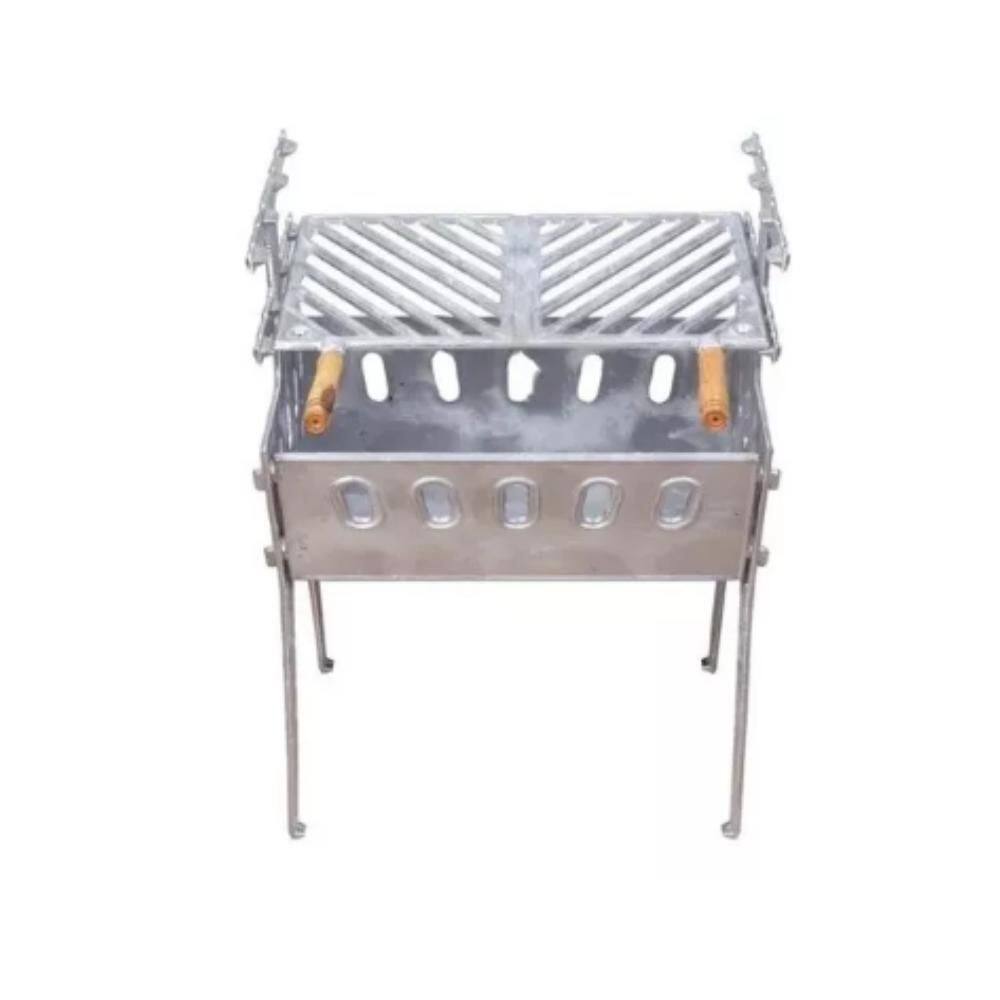 Churrasqueira Portátil Aluminio Fundido