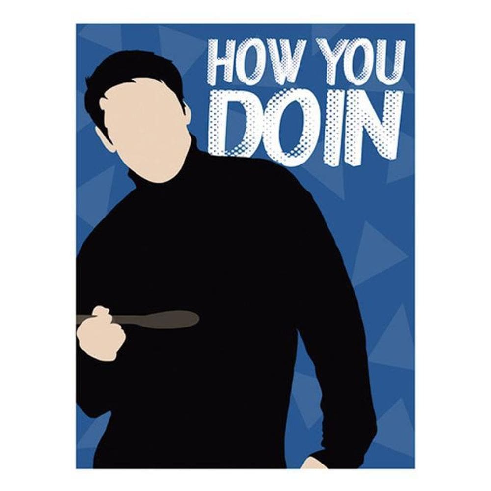 Kit 5 Placas How You Doin 36X46