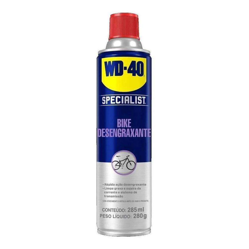 Desengraxante Bike Limpa Graxa Corrente Wd 40 285Ml 5 Un