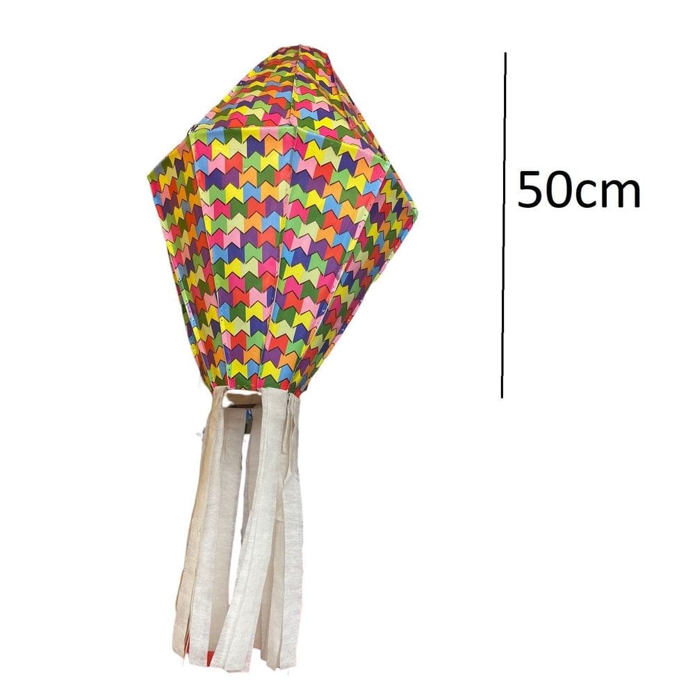 Balão Plástico Festa Junina Ilustrado Colorido 50Cm- Kit 3Un