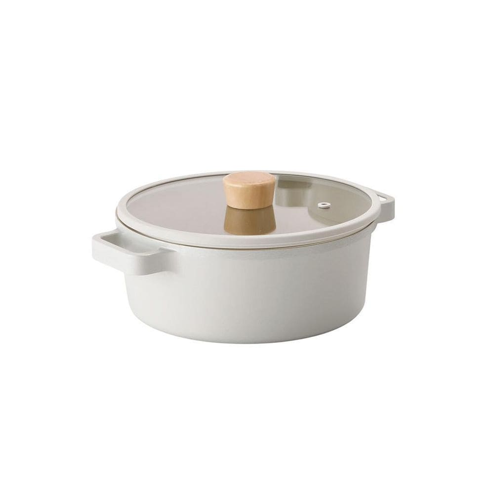 Fika - Caçarola 22Cm/2,6L - Indução, Neoflam, Cor Pérola