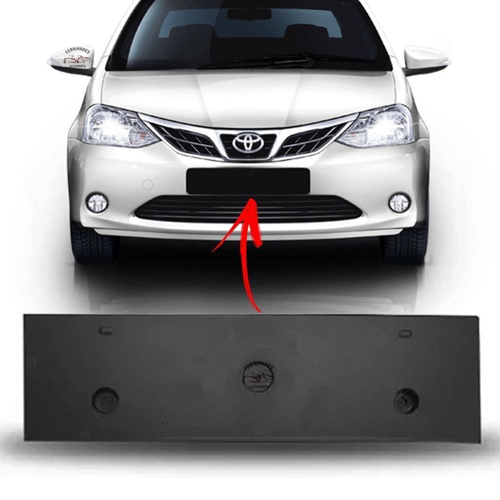 Suporte Moldura Placa Etios Hatch Sedan