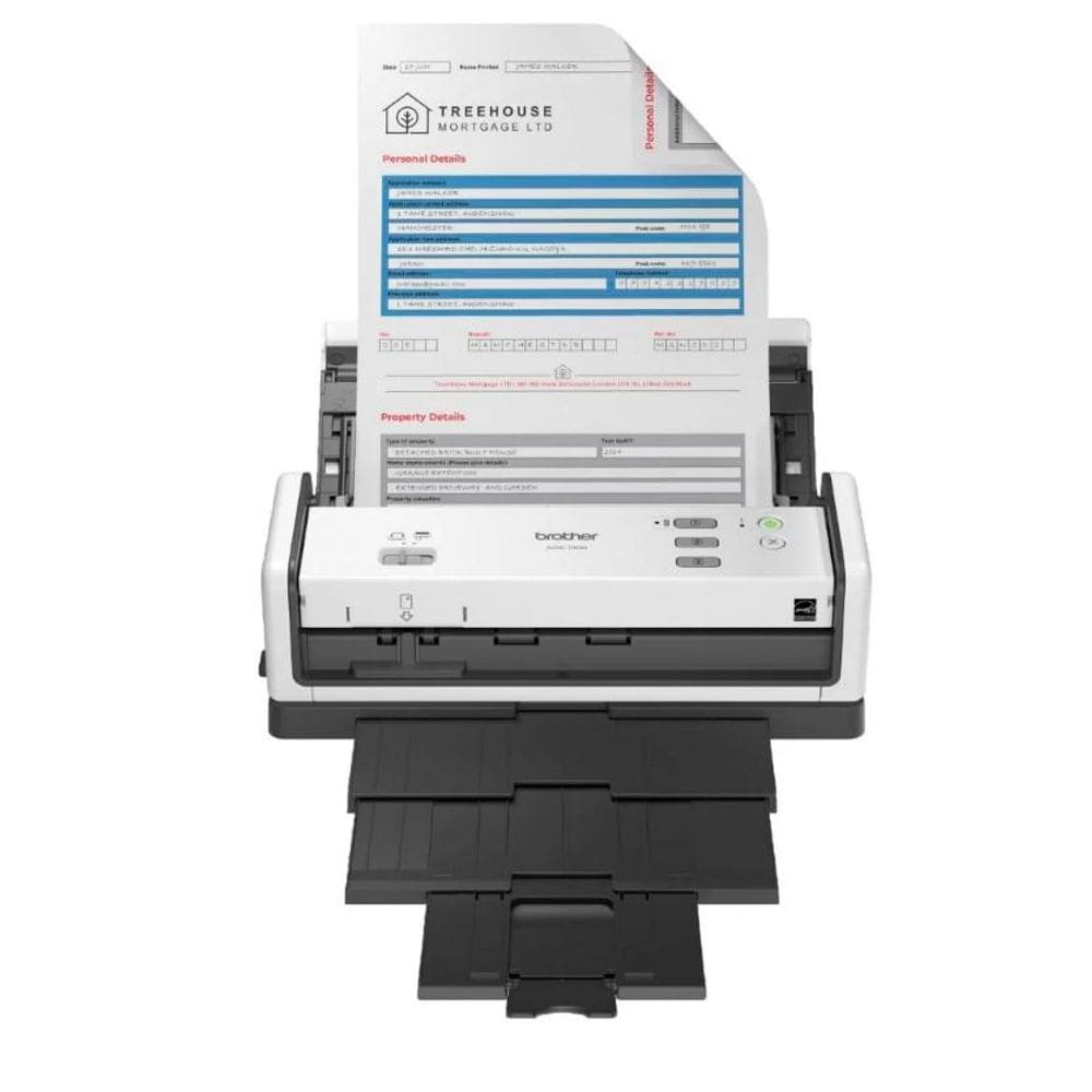 Scanner Portátil Brother ADS-1300, USB, Duplex