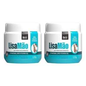 Creme Lisa Maos Bio Soft 120G Antirressecamento - Kit 2Un