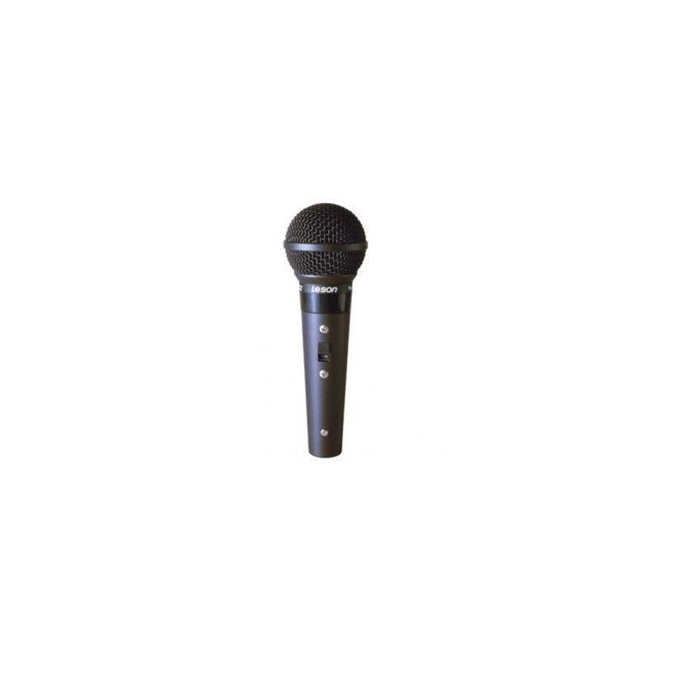 Microfone De Entrevista Com Cabo Opcional Leson Sm58 Blc
